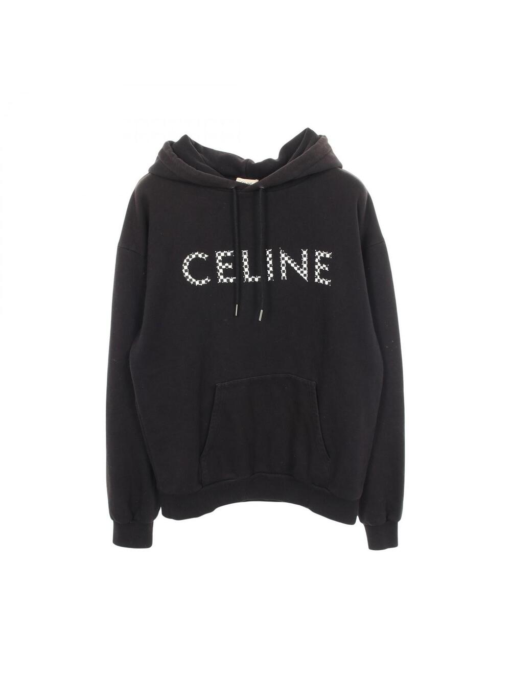 Celine Logo Print Studs Hoodie #373694C52B